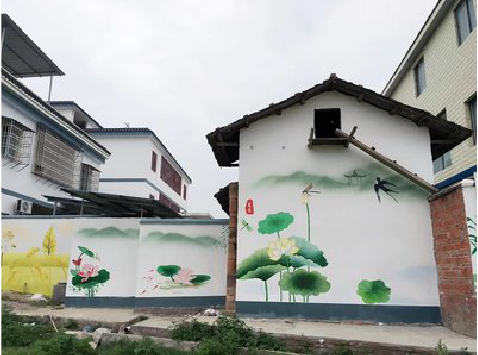 江陵室外墙绘-从选材到保养。