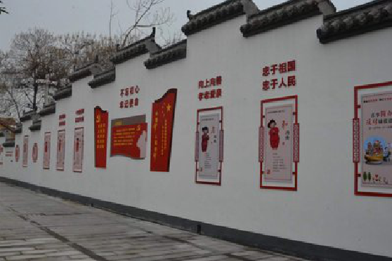 江陵墙体彩绘-乡村文化墙