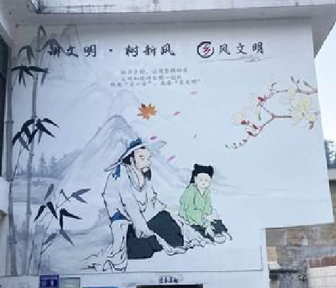 江陵分享几个墙绘保养知识。